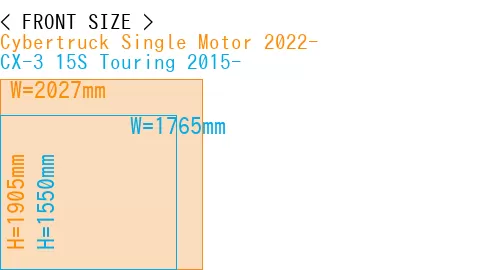 #Cybertruck Single Motor 2022- + CX-3 15S Touring 2015-